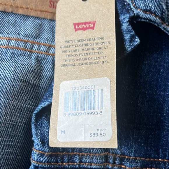 New Levi Strauss, blue jean jacket size medium - Picture 4 of 14